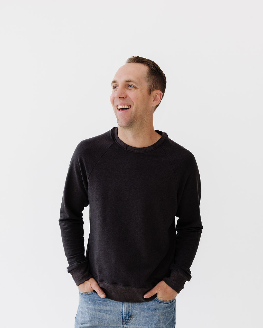 The Unisex Terry Crewneck