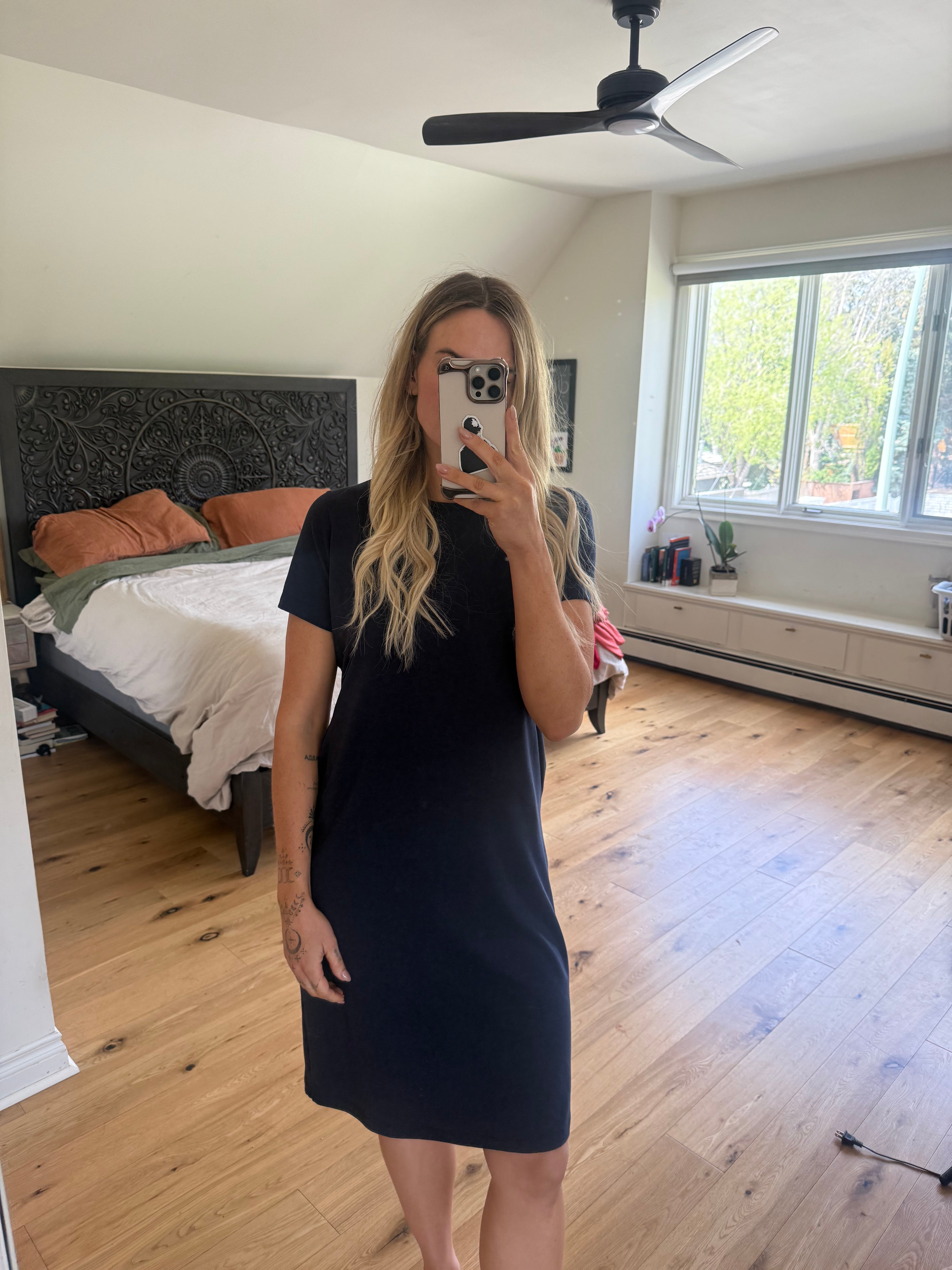 The Tee Shirt Dress in the Mid Length