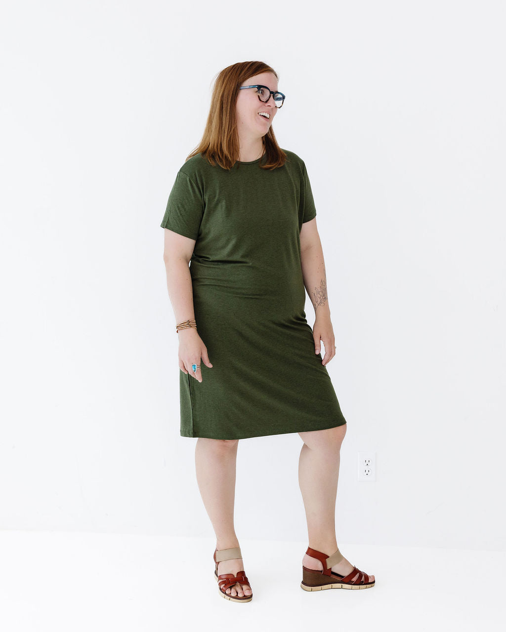 The Tee Shirt Dress in the Mid Length