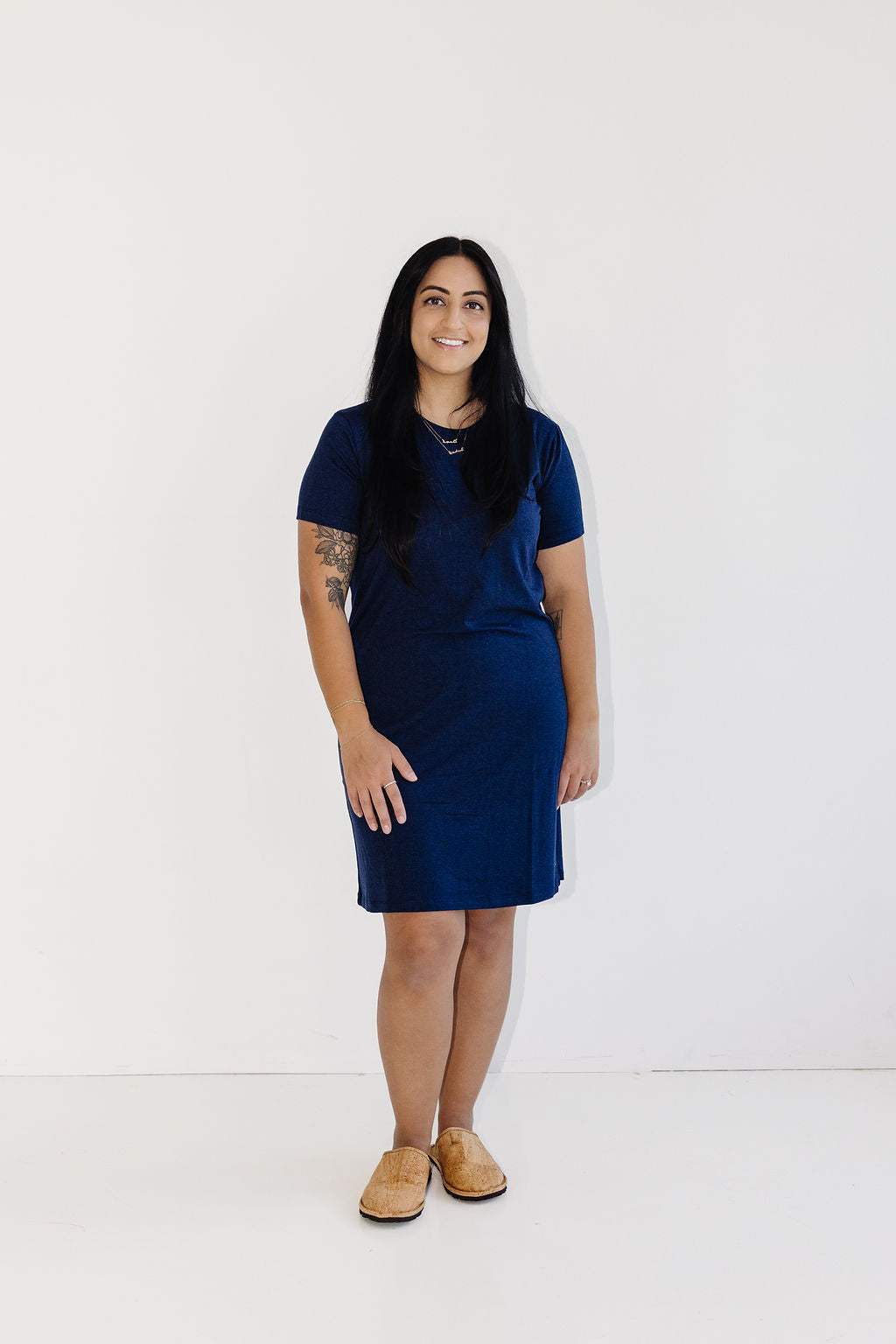 The Tee Shirt Dress in the Mid Length