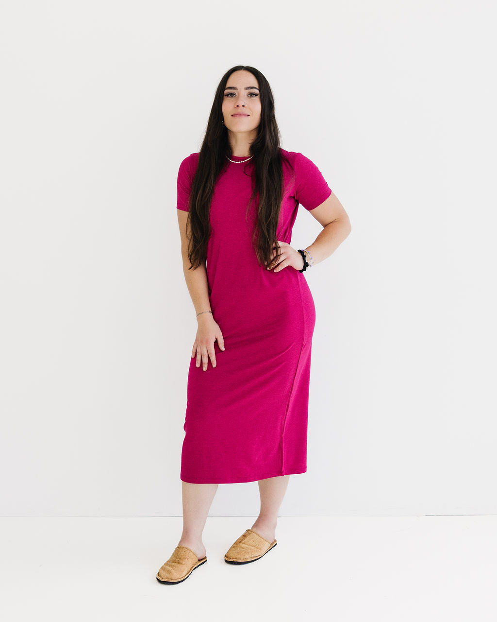 The Tee Shirt Dress in Long