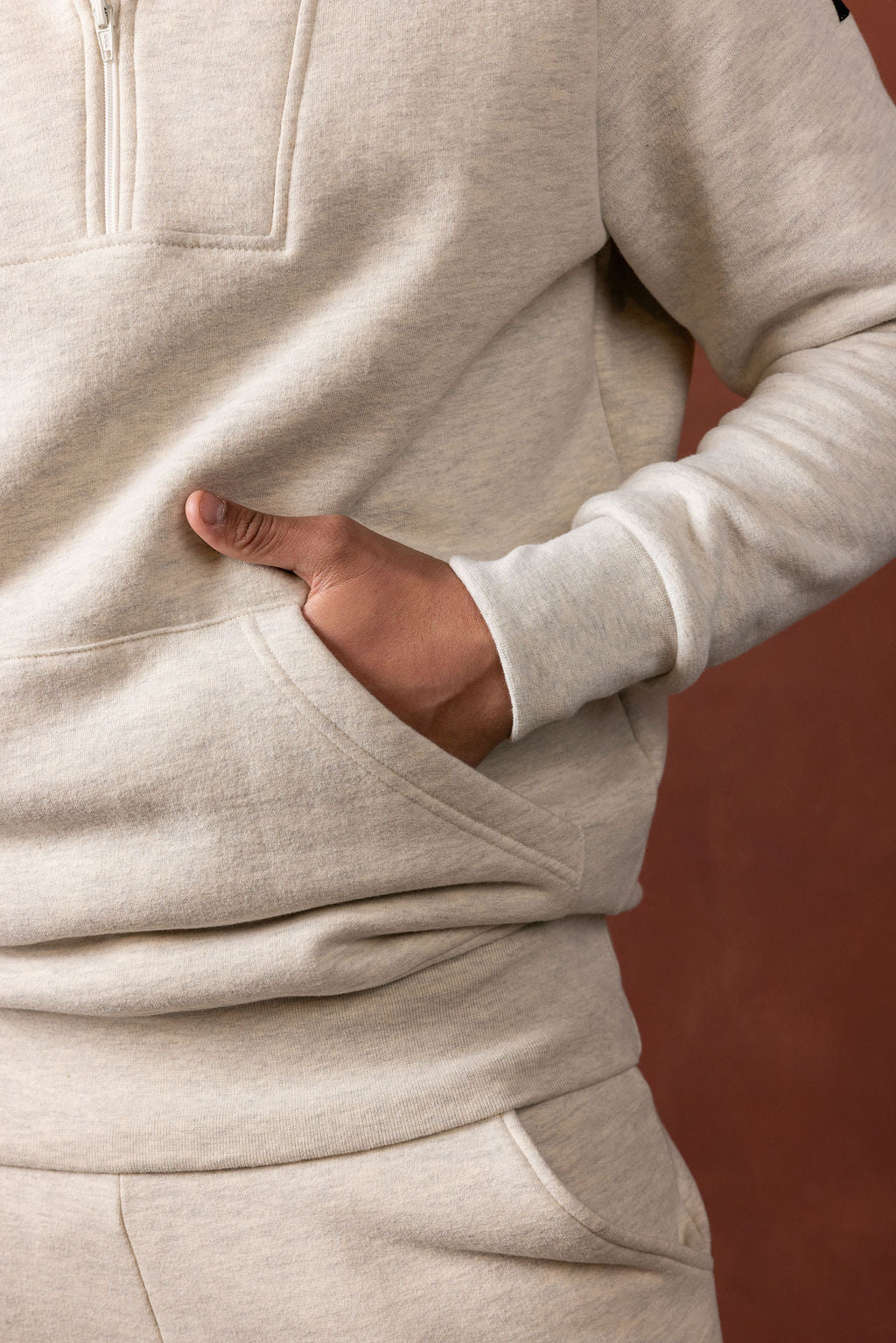 The Unisex Quarterzip in Fleece