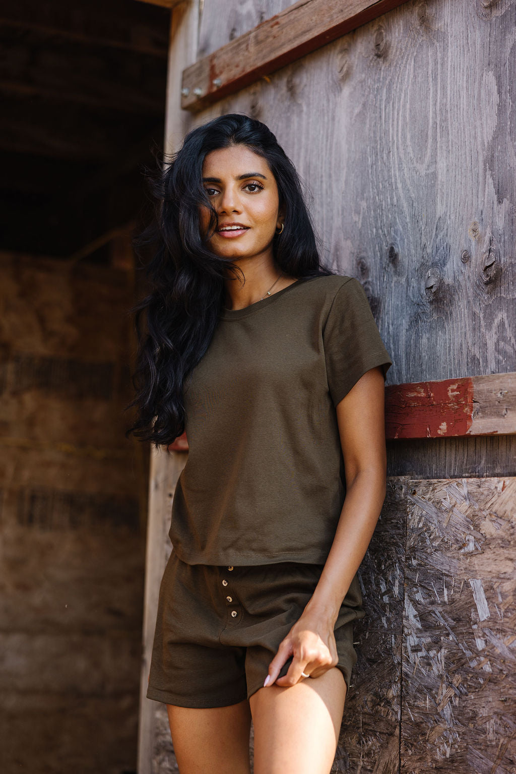 The Rib Boxy Tee
