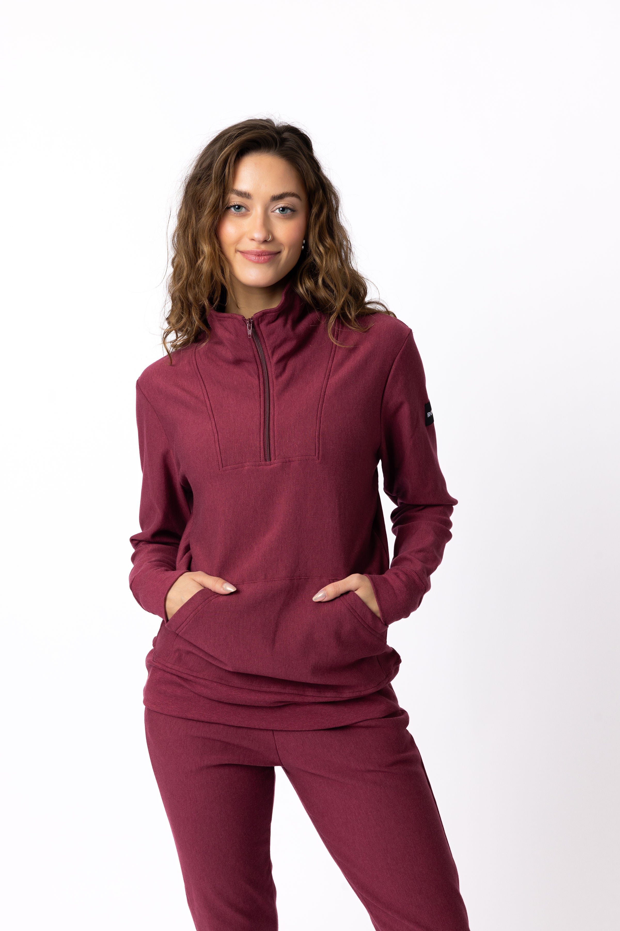 The Unisex Quarter Zip in Fleece