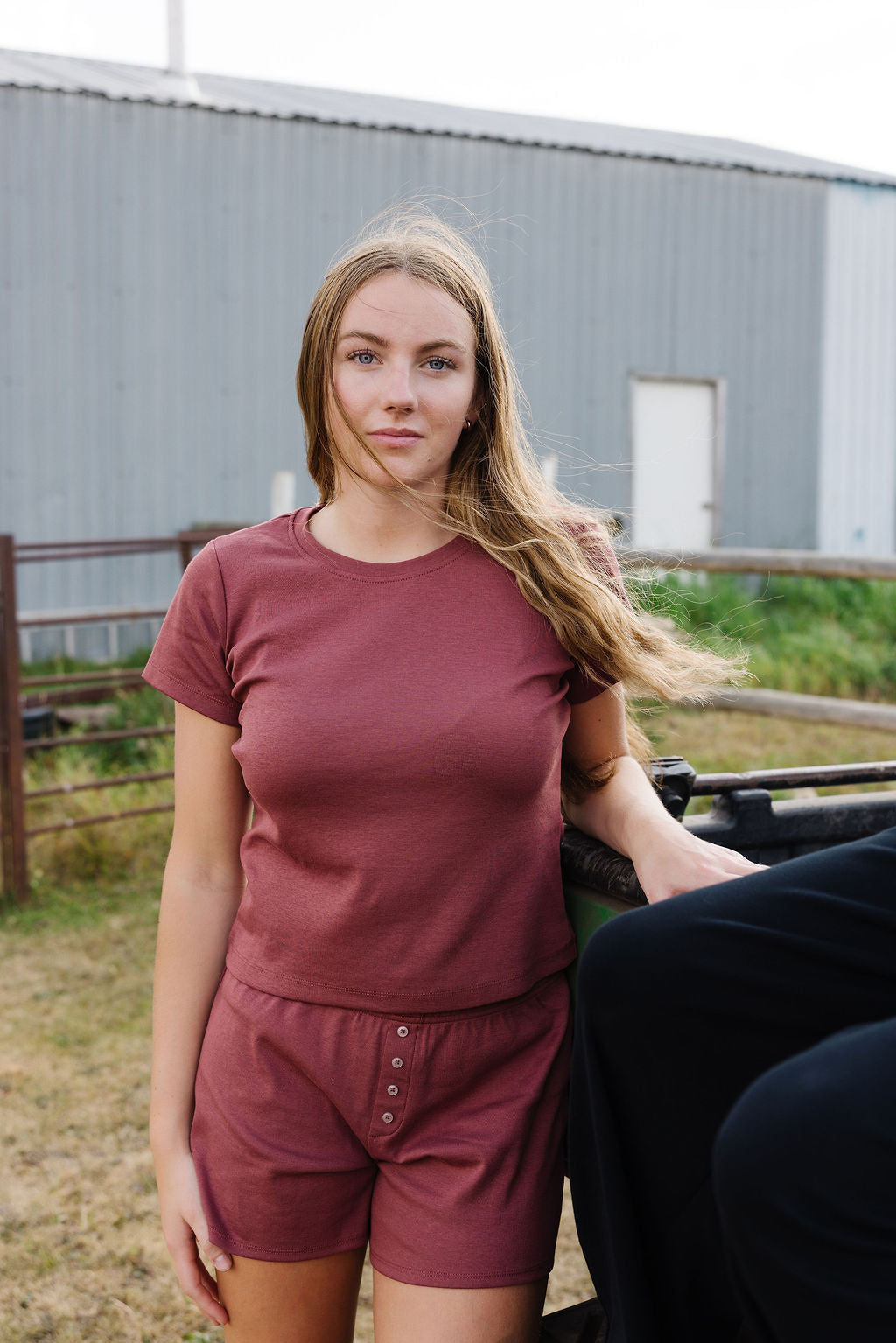 The Rib Boxy Tee