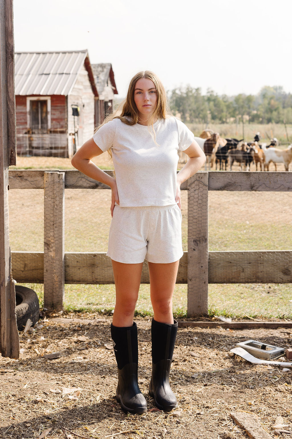 The Rib Boxy Tee