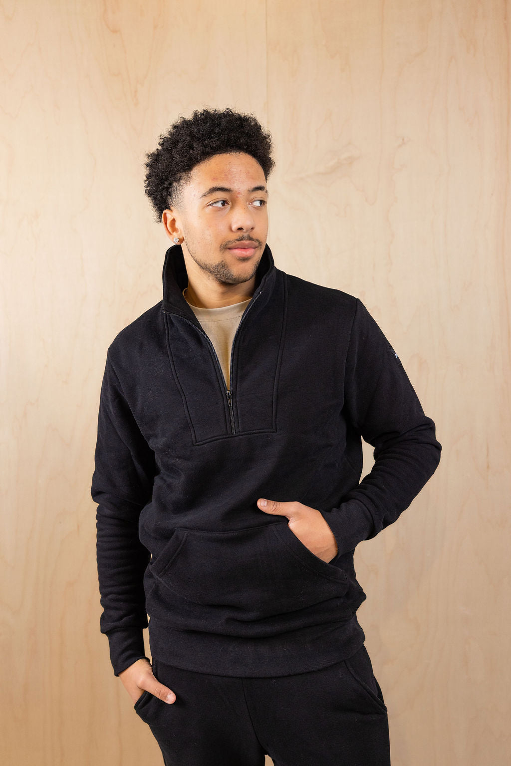 The Unisex Quarterzip in Fleece