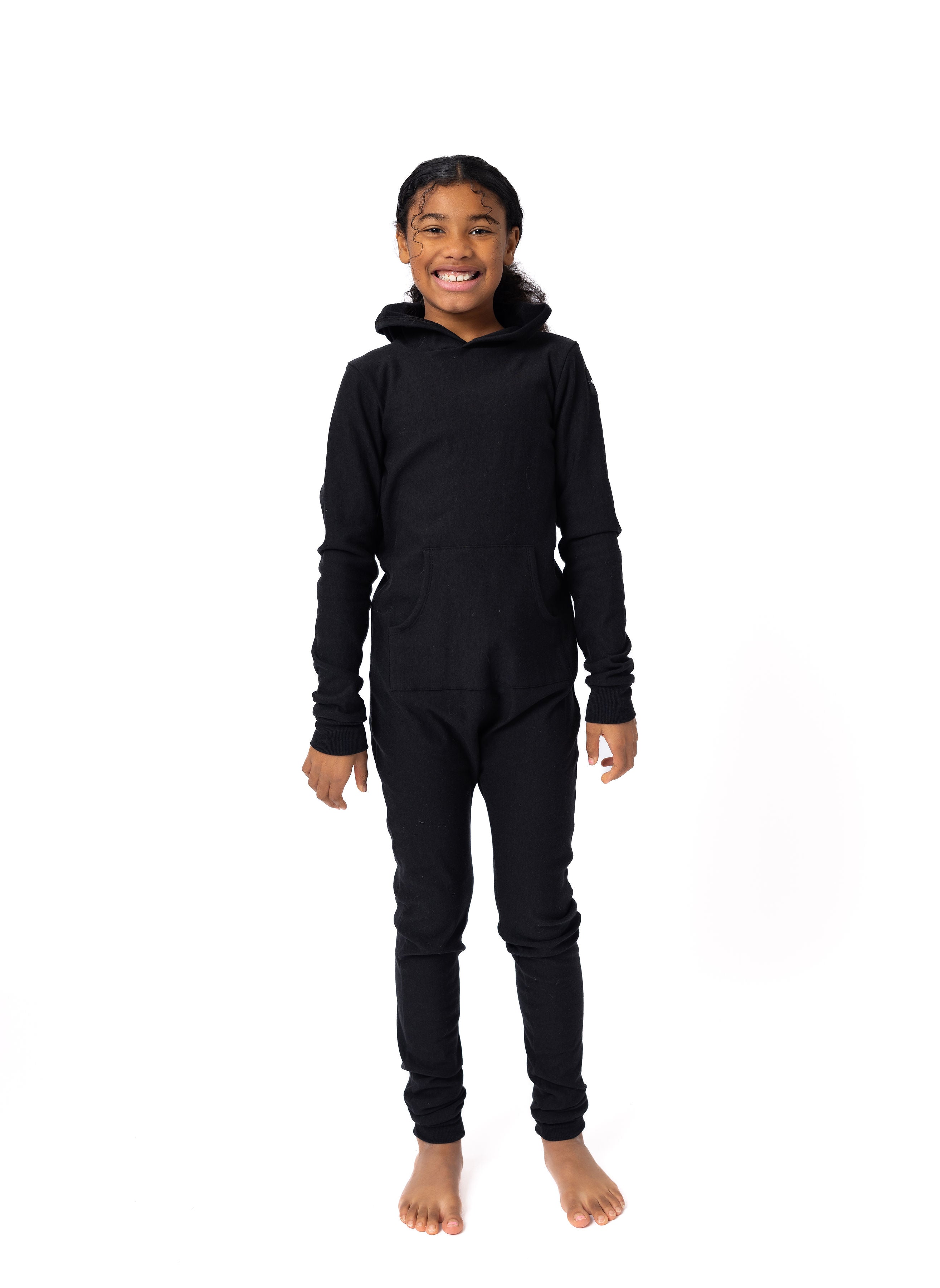 The Big Kid Romper in Fleece