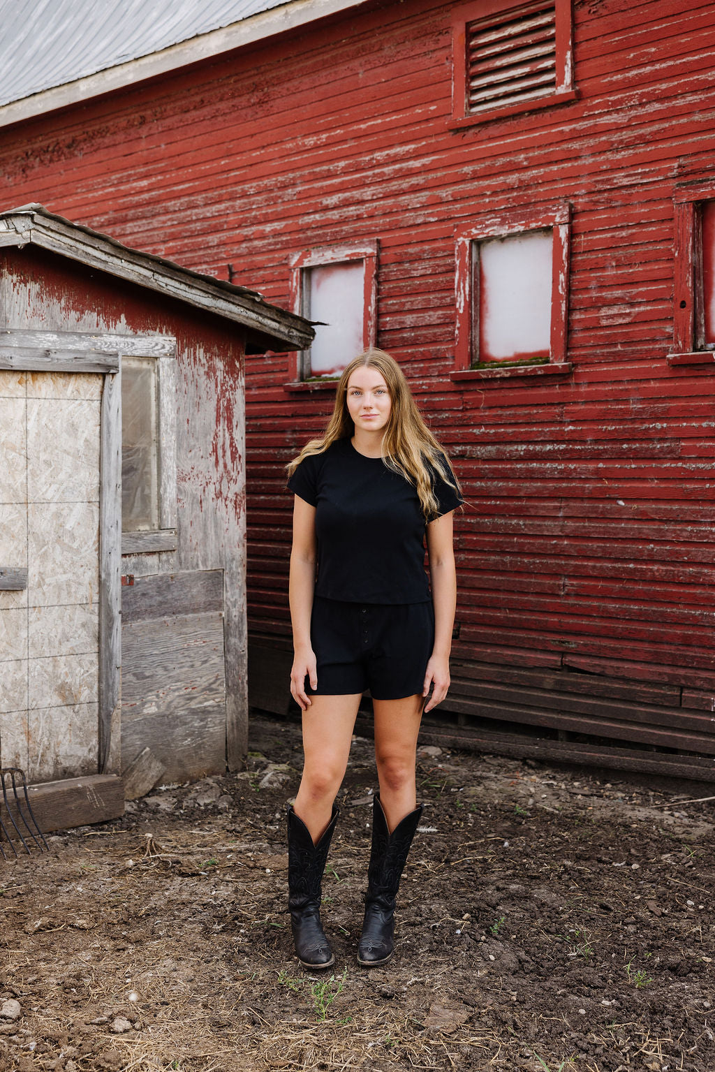 The Rib Boxy Tee