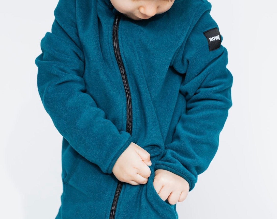 PREORDER - The Cropped Recycled Fleece Quarter Zip