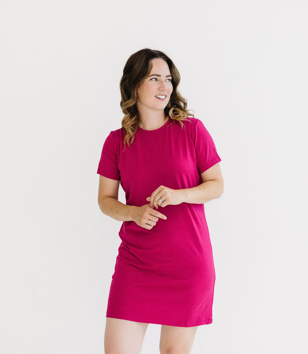 The Tee Shirt Dress in the Mini length