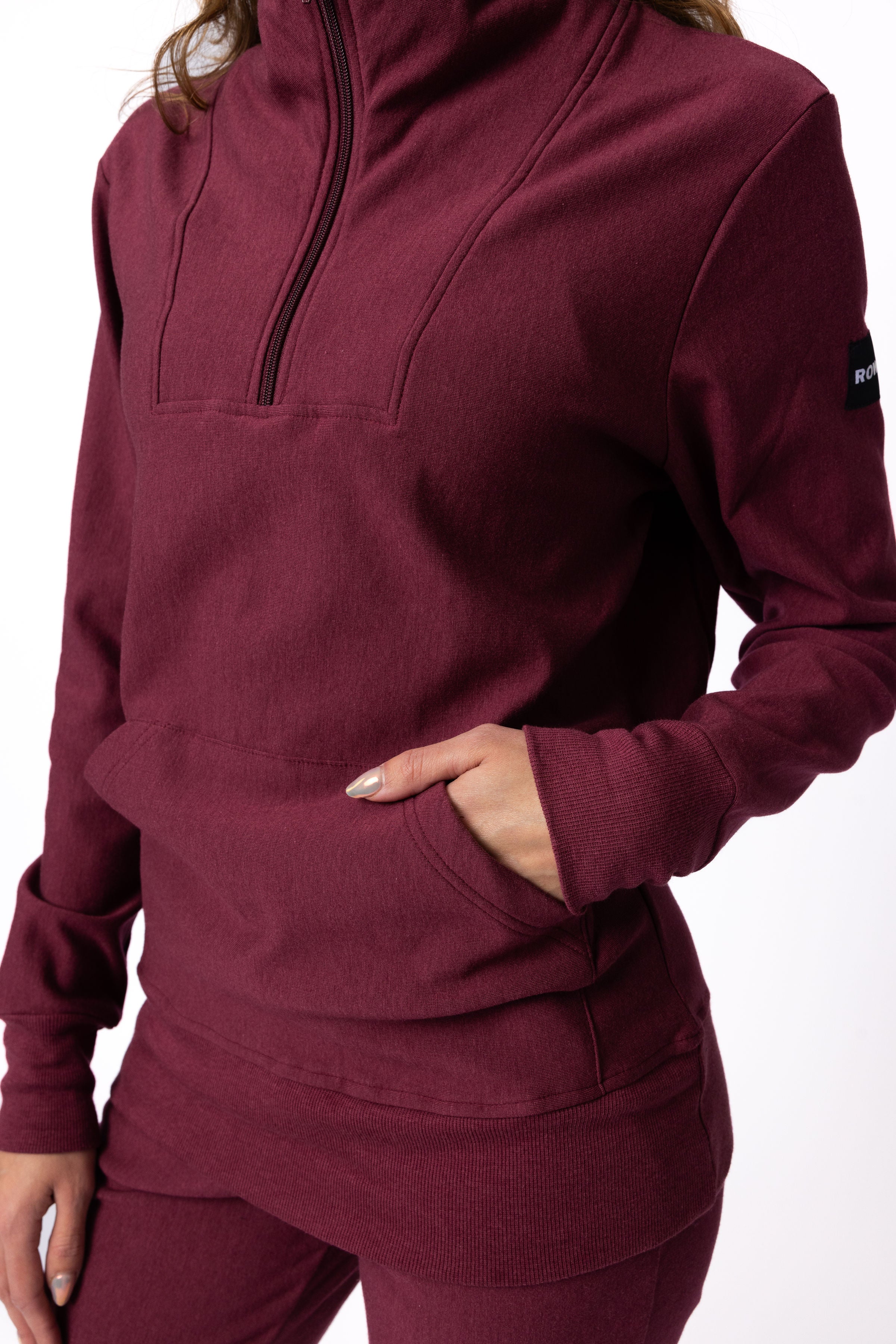 The Unisex Quarter Zip in Fleece