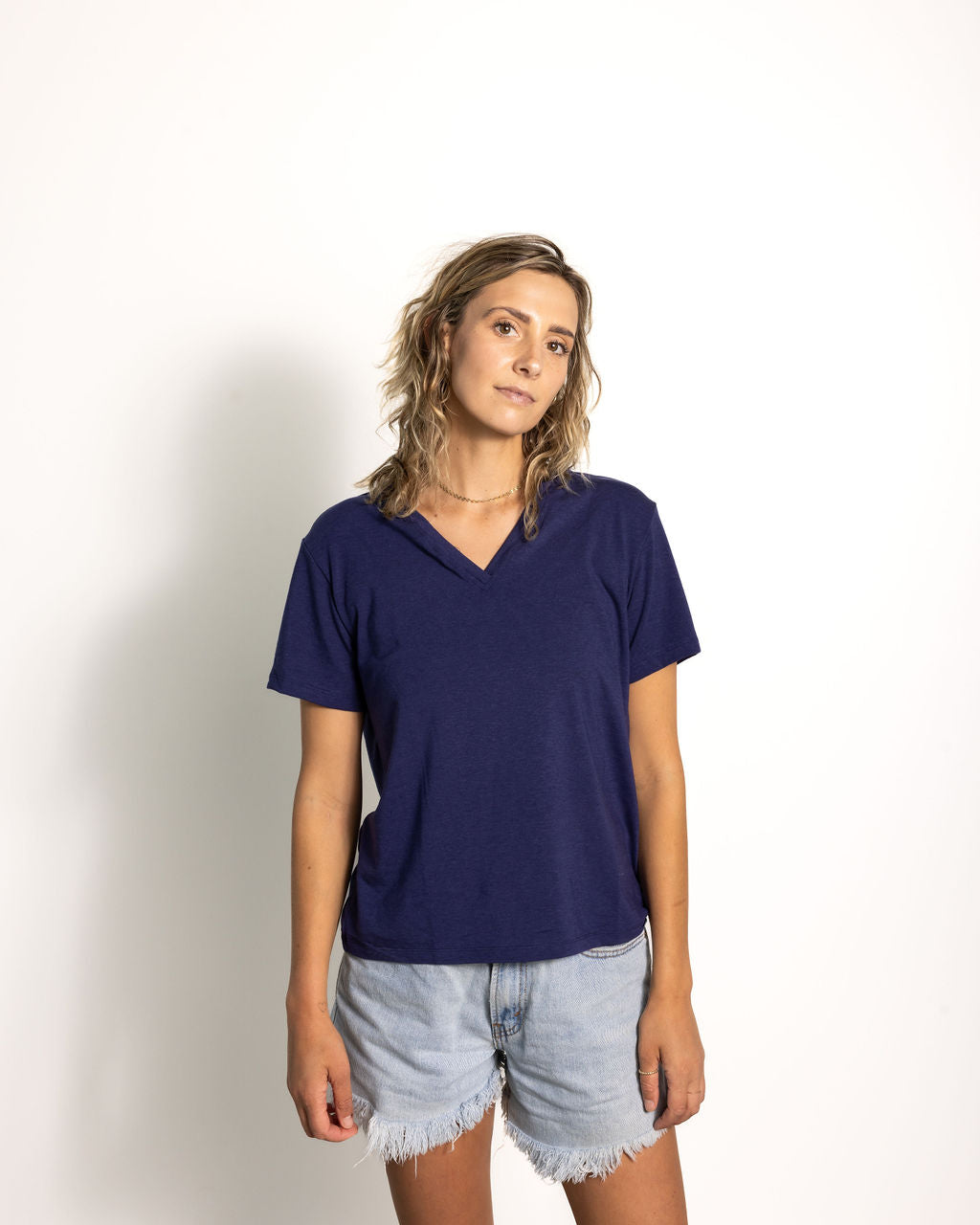 The Jersey V-Neck in Small