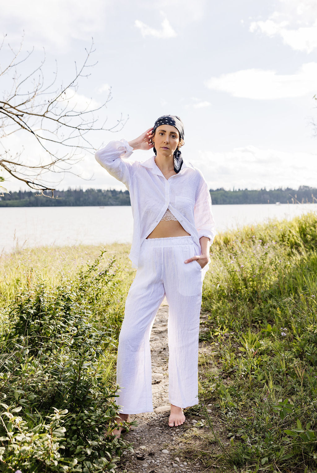 The Linen Pant 28”