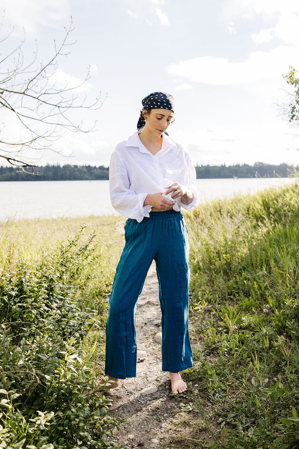 The Linen Pant 28”